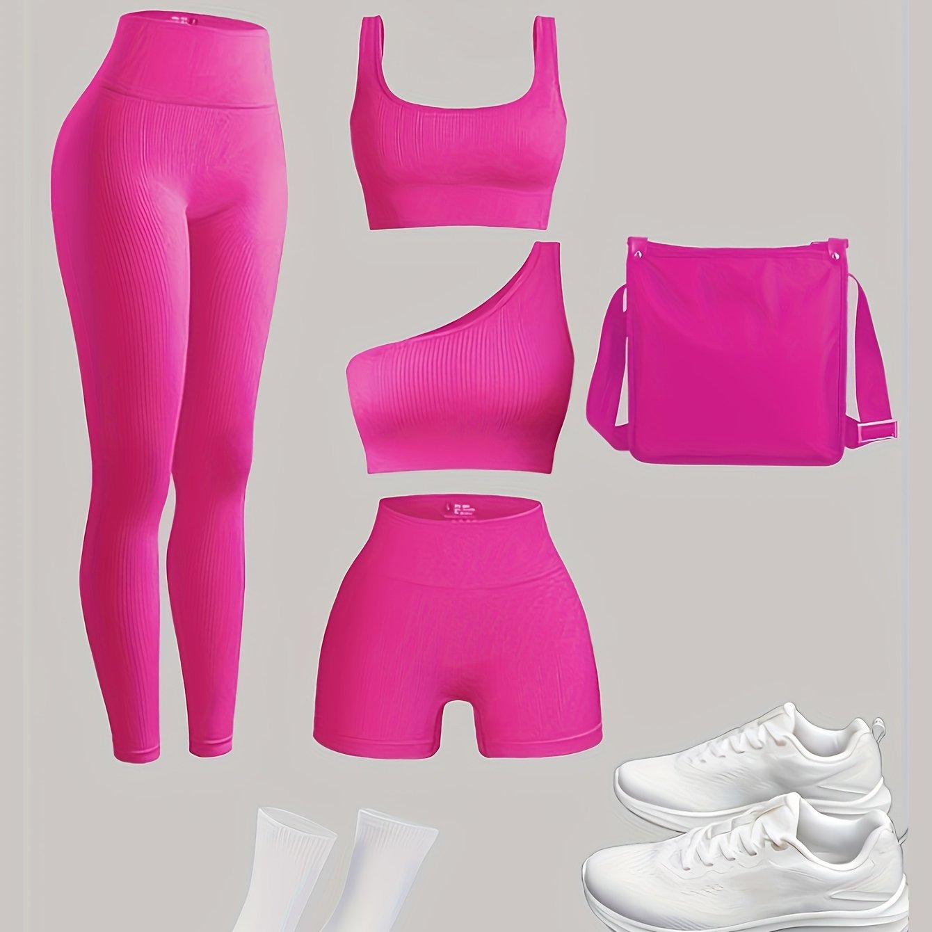 Conjunto Deportivo de Yoga para Mujer