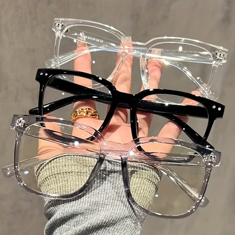 Pack 3 Gafas Unisex Estilo Universitario