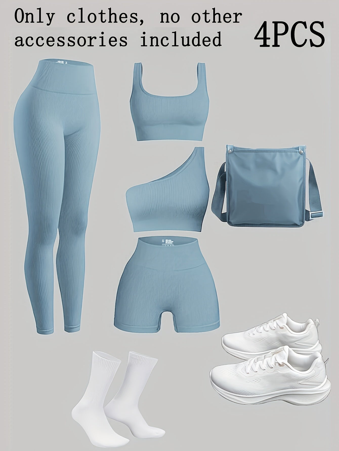 Conjunto Deportivo de Yoga para Mujer