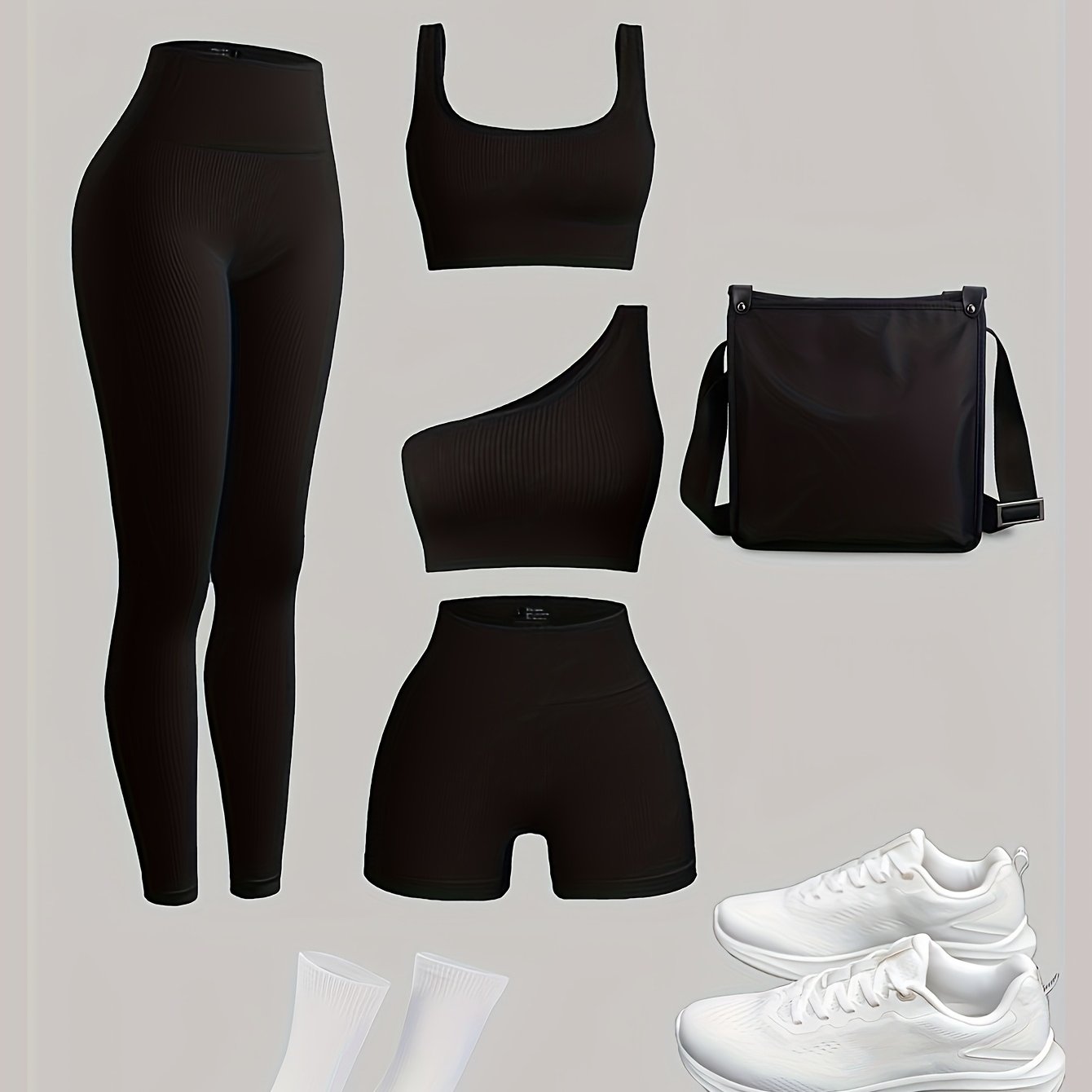 Conjunto Deportivo de Yoga para Mujer