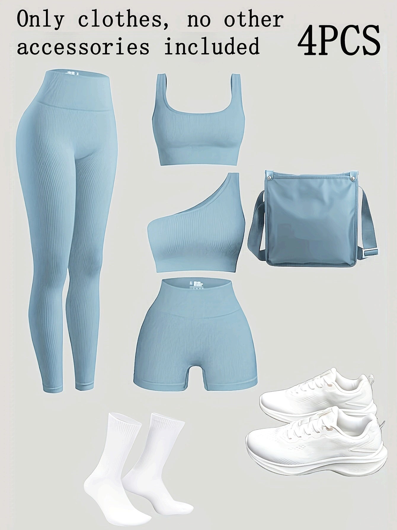Conjunto Deportivo de Yoga para Mujer