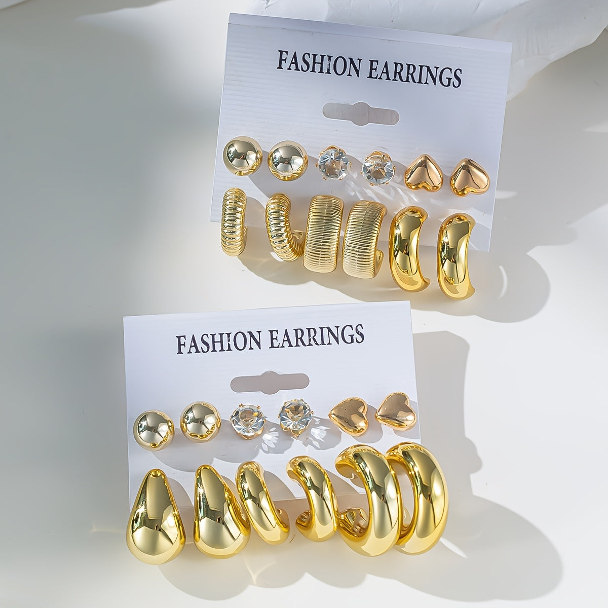 Set de 12 a 24 Pendientes para Mujer