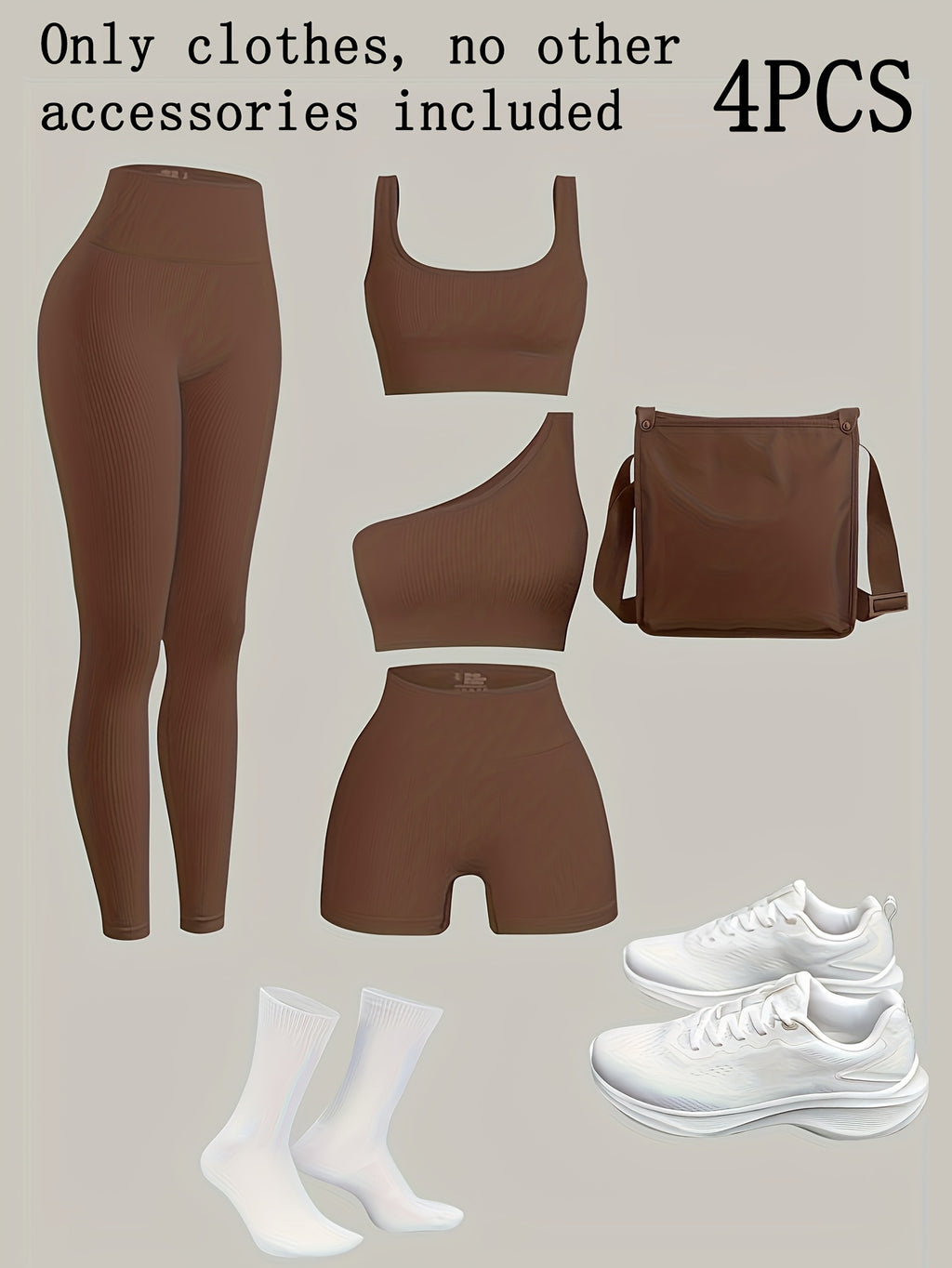 Conjunto Deportivo de Yoga para Mujer