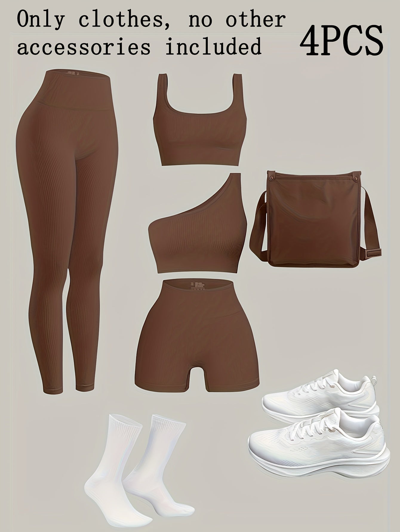 Conjunto Deportivo de Yoga para Mujer