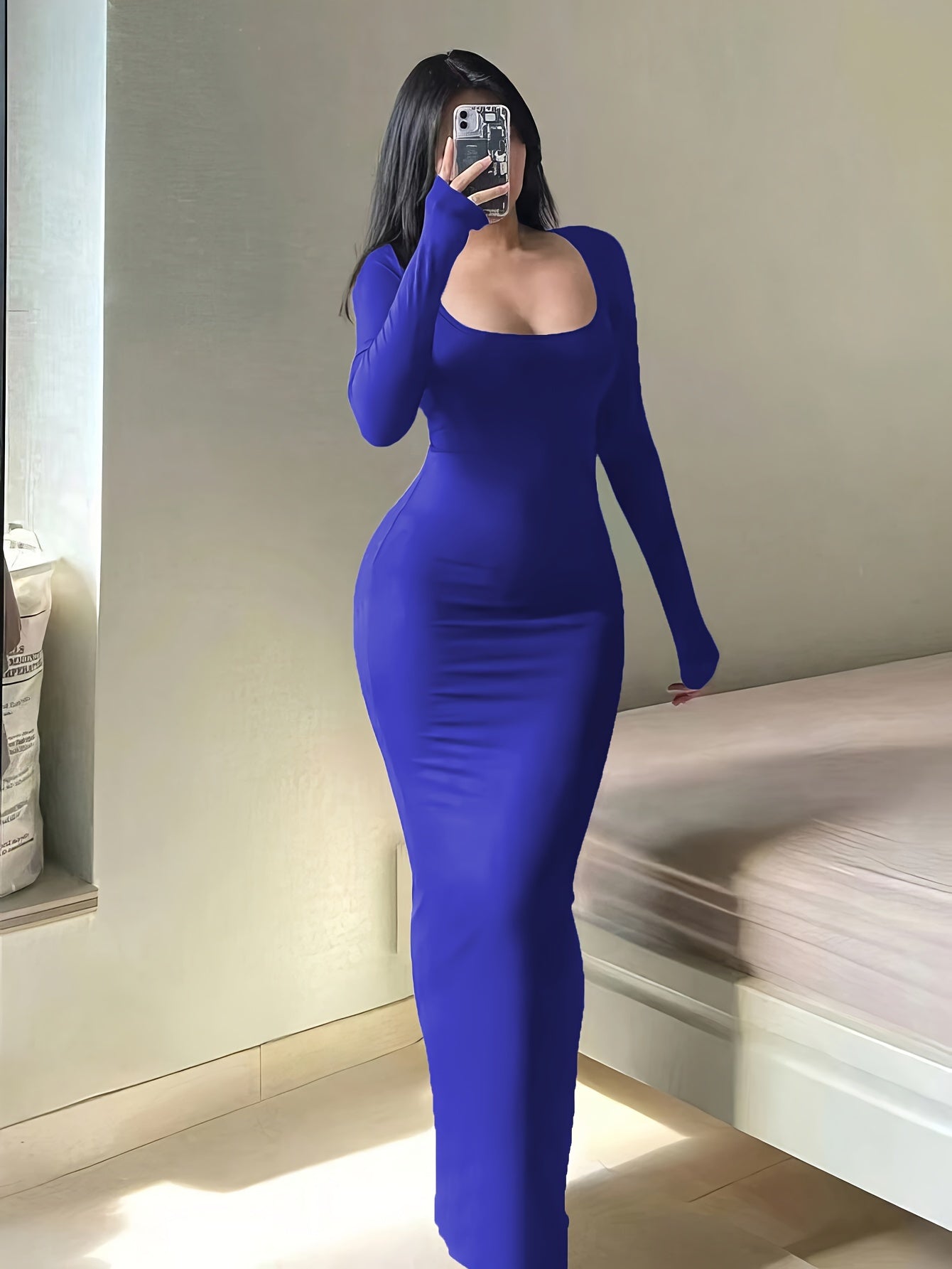 Vestido Largo Elegante de Mujer