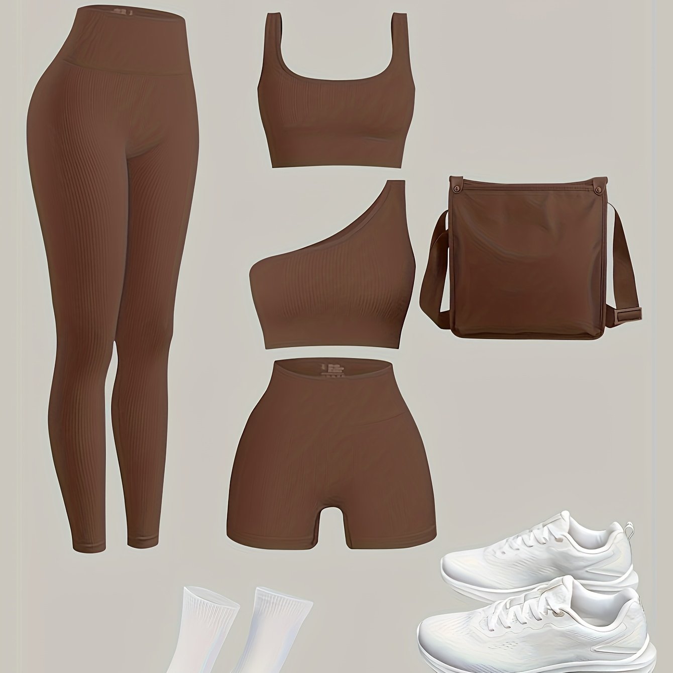 Conjunto Deportivo de Yoga para Mujer