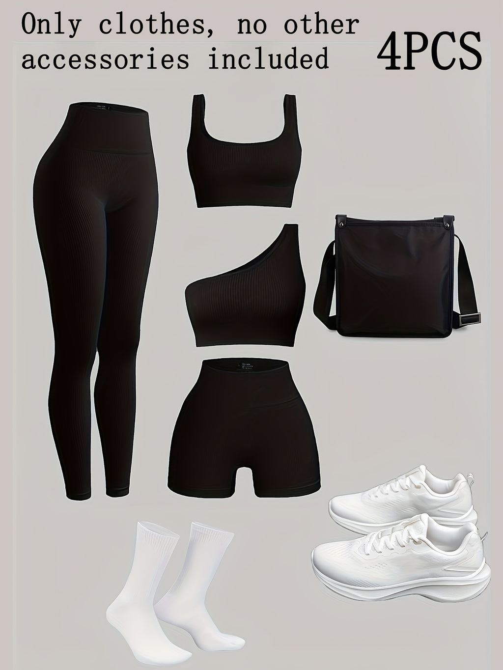 Conjunto Deportivo de Yoga para Mujer