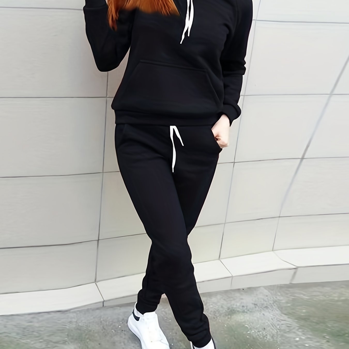 Set Deportivo de Sudadera y Pantalón para Mujer – Cómodo, Casual y Perfecto para Invierno