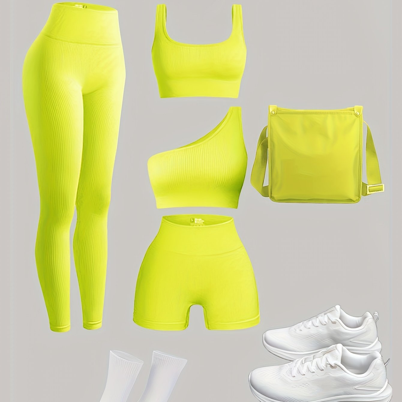 Conjunto Deportivo de Yoga para Mujer
