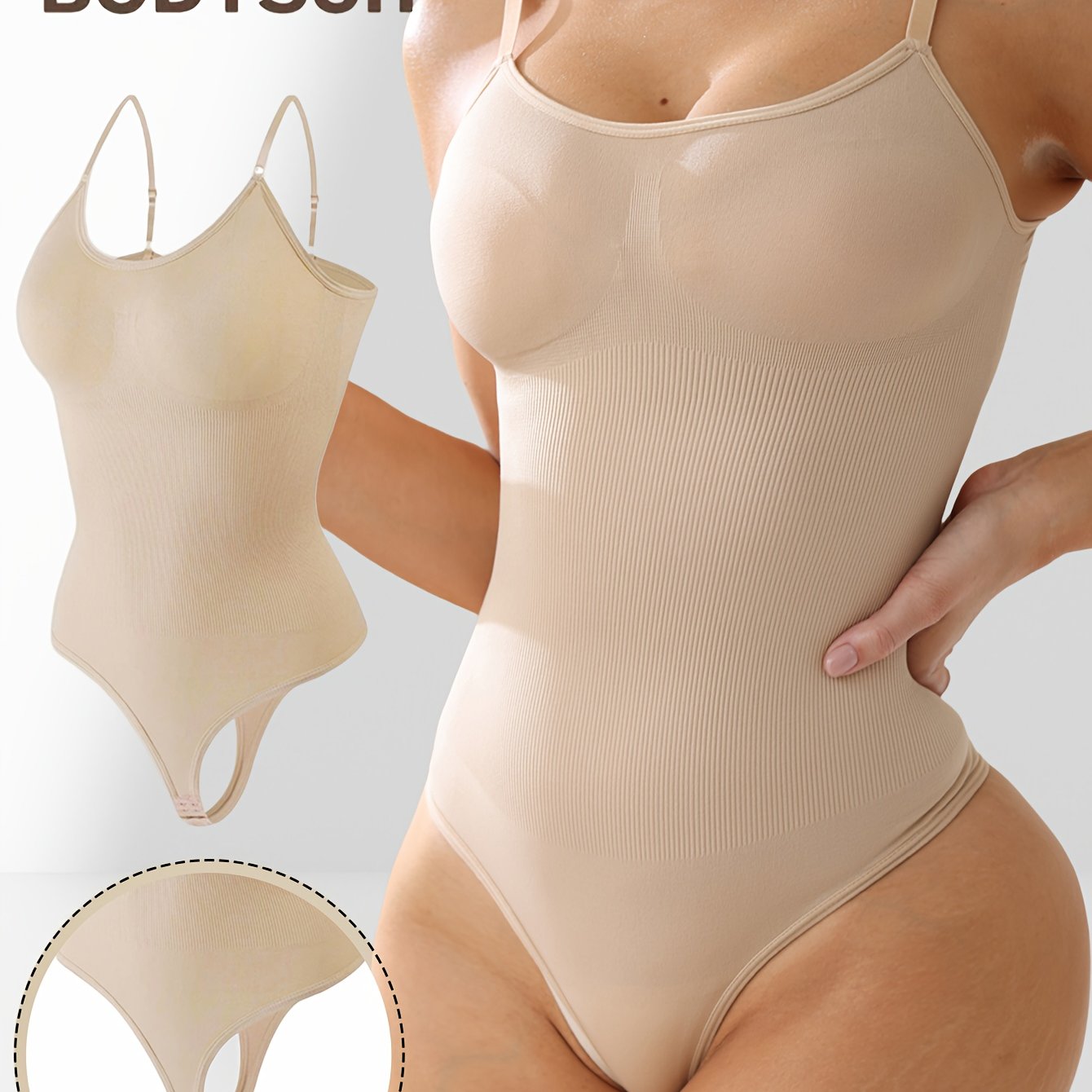 Body Sin Espalda para Mujer