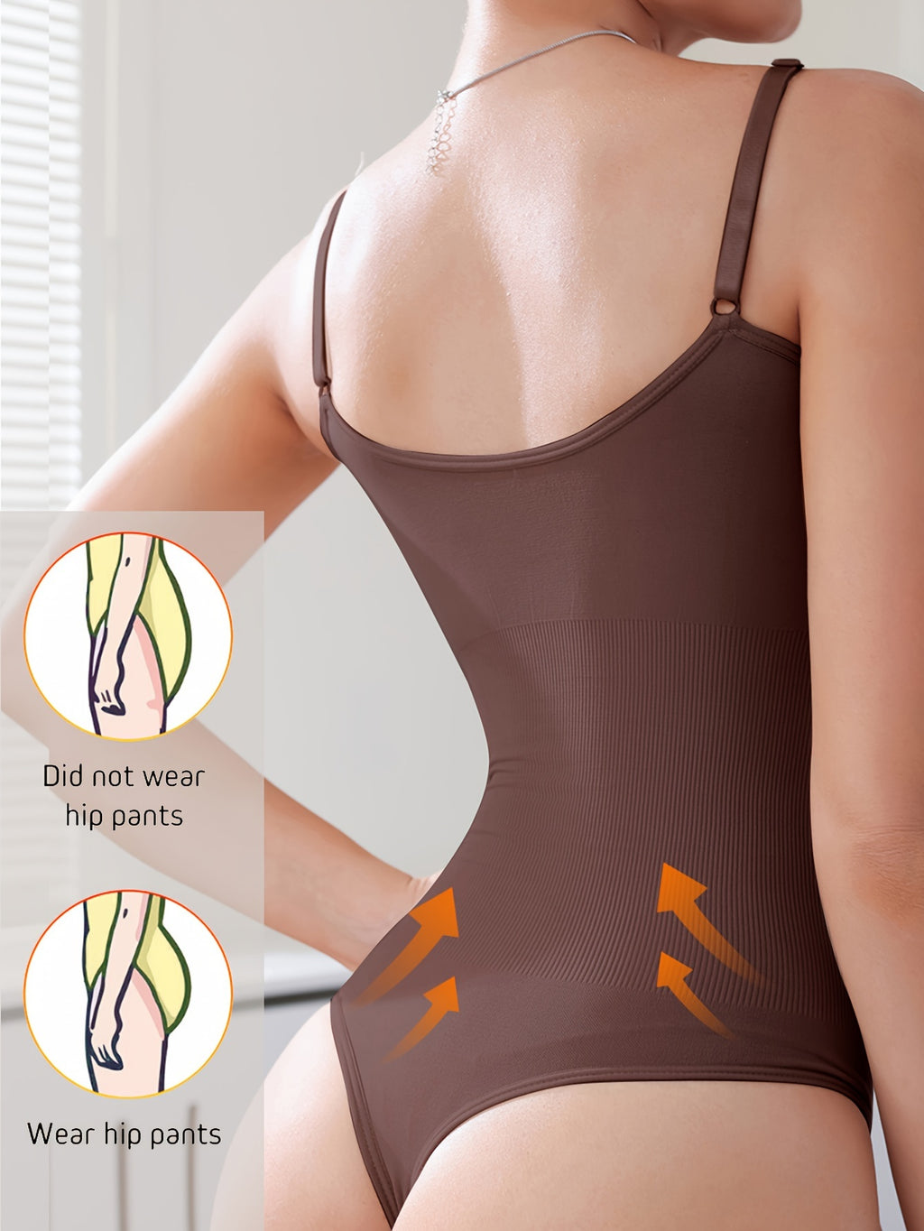 Body Sin Espalda para Mujer
